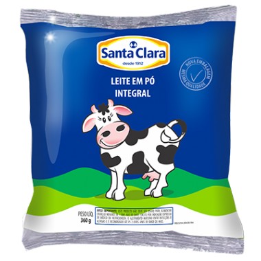 LEITE PO SANTA CLARA INTEGRAL 360GR