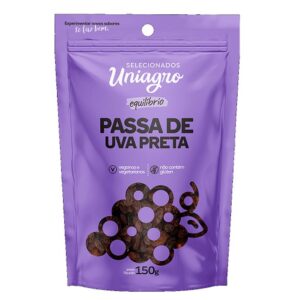 PASSAS UVA PRETA UNIAGRO SHT 150GR
