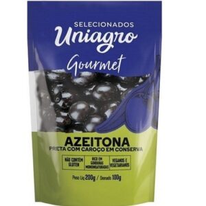 AZEITONA PRETA UNIAGRO SHT 100GR