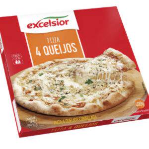 PIZZA EXCELSIOR QUATRO QUEIJOS 400GR