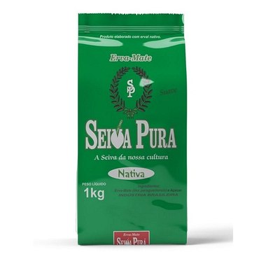 ERVA MATE SEIVA PURA NATIVA METAL 1KG