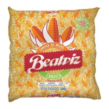 CANJIQUINHA AMARELA BEATRIZ 500GR