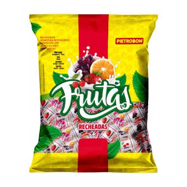BALA PIETROBON FRUTAS RECHEADAS 250GR
