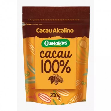 CACAU EM PO GUIMARAES 100PC CACAU 200GR
