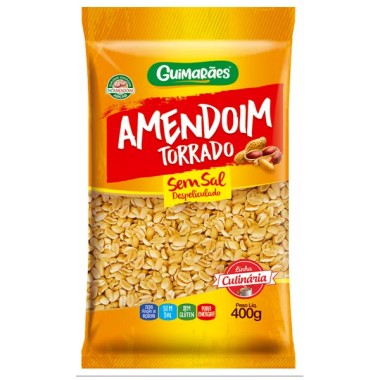 AMENDOIM GUIMARAES TORRADO 400GR