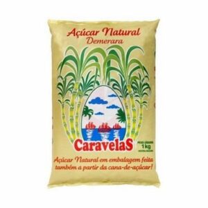 ACUCAR DEMERARA CARAVELAS NATURAL 1KG