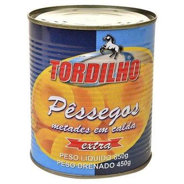 PESSEGO TORDILHO METADES EXTRA 450GR