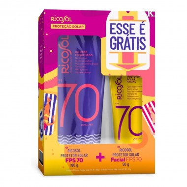 KIT RICOSOL FPS70 CORPO 180GR + FAC 50GR