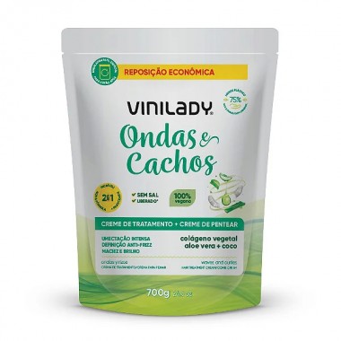 CREME TRAT VINI LADY ONDAS CACHOS SHT700