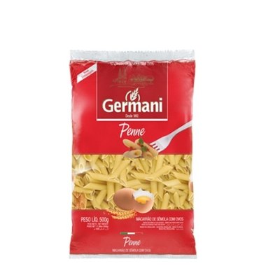 MASSA GERMANI C OVOS PENNE 500GR