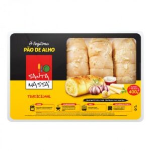 PAO DE ALHO SANTA MASSA TRADIC 400GR
