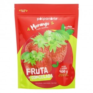 MORANGO POLPANORTE CONGELADO POUCH 400G