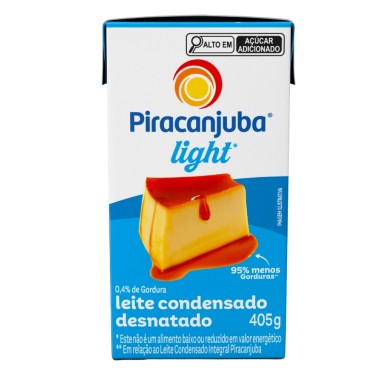 LEITE CONDENSADO PIRACANJUBA LIGHT 405GR