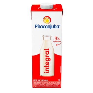 LEITE LV PIRACANJUBA INTEGRAL 1L