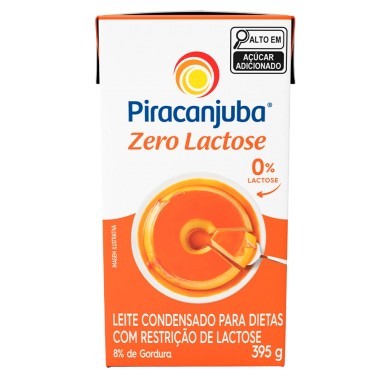 LEITE CONDENSADO PIRACANJUBA Z.LACT 395G