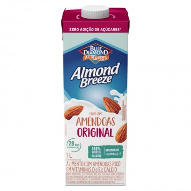ALIMENTO AMENDOA ALMOND BREEZE ZERO 1L