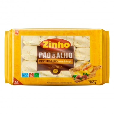 PAO ALHO ZINHO BOLINHA TRAD 300GR