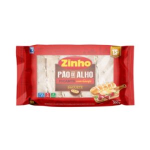 PAO ALHO ZINHO BAGUETE PICANTE 300GR