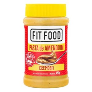 PASTA AMENDOIM FIT FOOD CREMOSA 450GR