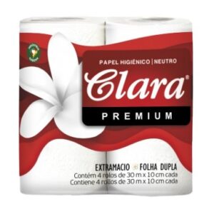 PAPEL HIG CLARA F/DUPLA NEUTRO 30MT4UN