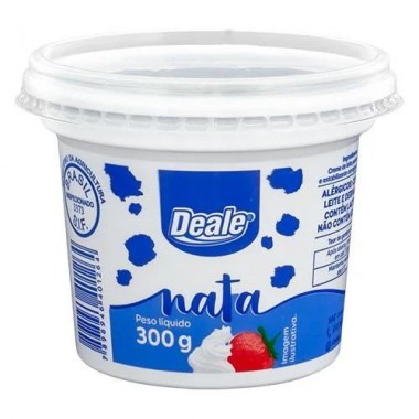 CREME LEITE NATA DEALE 300GR