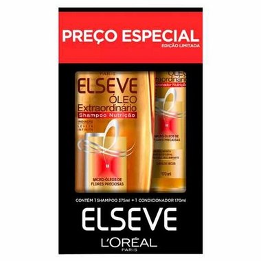 CONJ ELSEVE SH COND OLEO REP 545ML